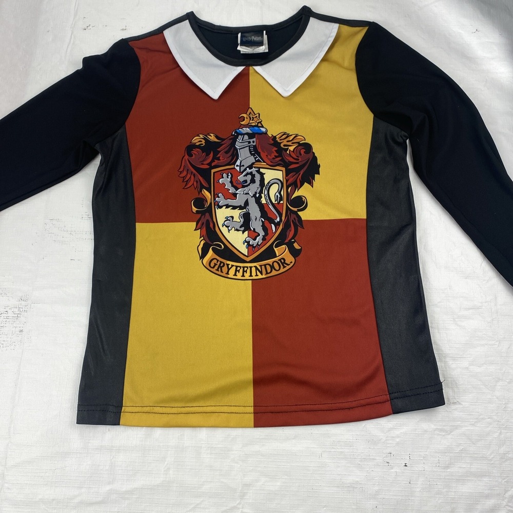 Harry Potter Gryffindor Long Sleeve‎ Top Child Size 8 Halloween Party Costume